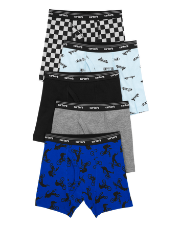 Toddler 5-Pack Boxer Briefs Underwear, 