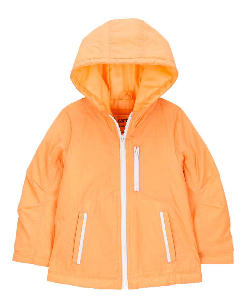 Toddler Midweight Athletic Jacket - Orange, image 1 of 3 slides