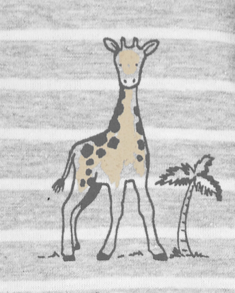 Baby Giraffe Snap-Up Romper, image 2 of 3 slides