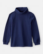 Boys Long-Sleeve Turtleneck - Navy, image 1 of 3 slides