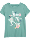 Green - Kid Bee Kind to All Kinds Graphic Tee