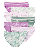 Kid 7-Pack Bikini Stretch Cotton Undies, image 1 of 2 slides