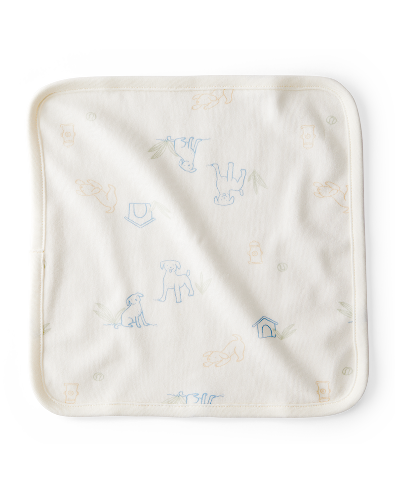 Baby 6-Pack Wash Cloths - Blue, image 2 of 2 slides