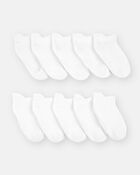 Toddler 10-Pack No Show Socks, image 2 of 3 slides