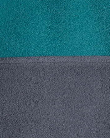 Boys Color Block Microfleece Quarter-Zip Pullover , 