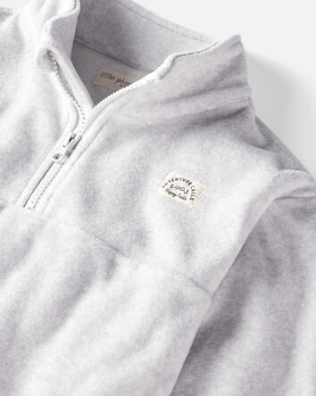 Girls Recycled Microfleece Pullover , 