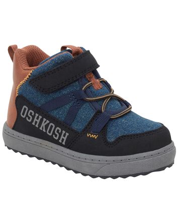 Toddler Denim Logo Sneakers, 