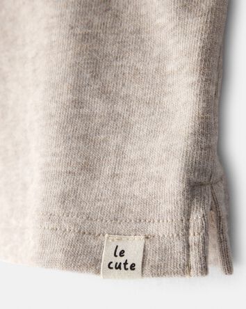 Baby Boy Long-Sleeve Hooded Top - Grey, 