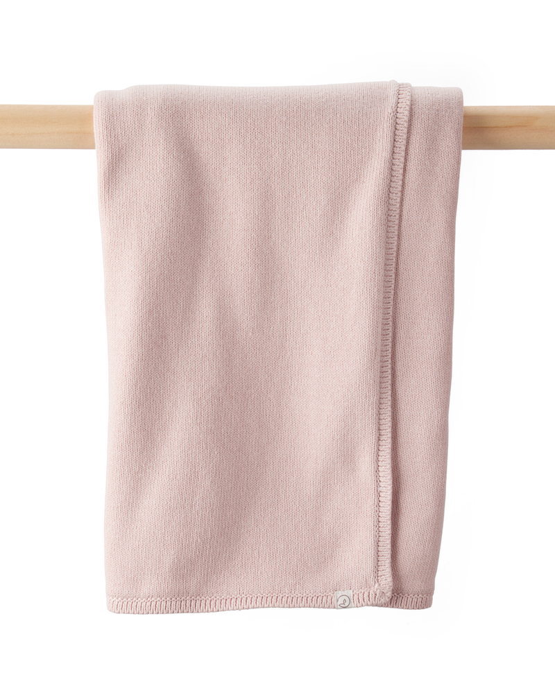 Baby Organic Cotton Sweater Knit Blanket and Cap Gift Set, image 2 of 4 slides
