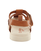 Toddler Casual Sandals - Brown, image 3 of 7 slides