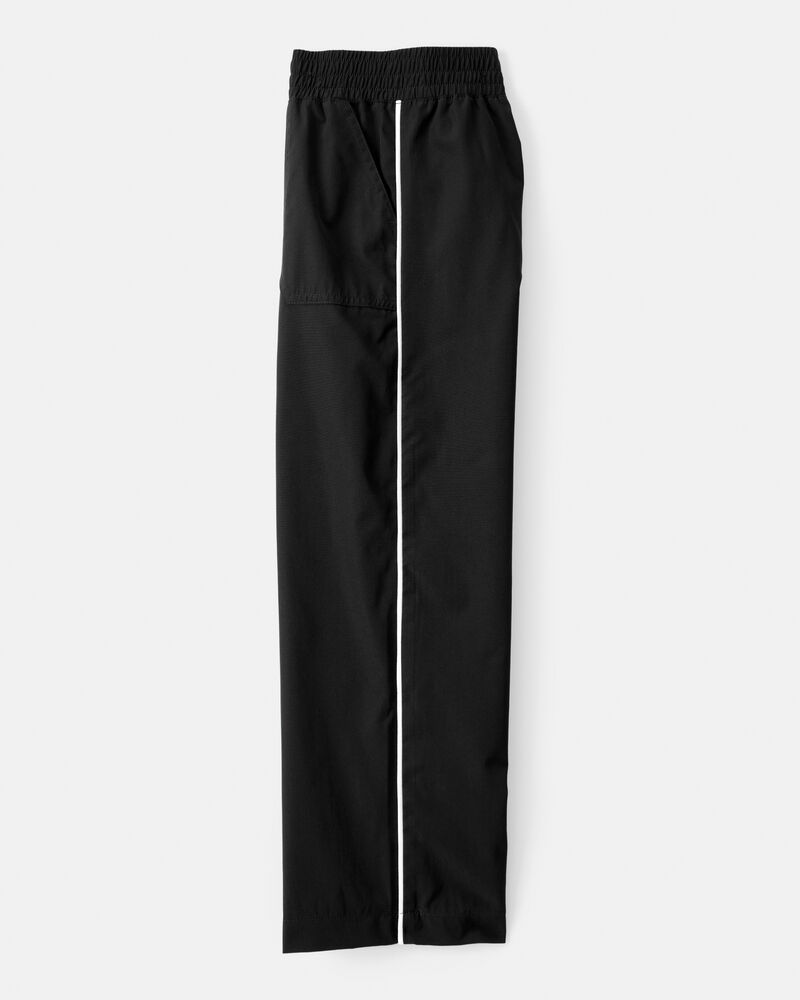 Girls Woven Active Pants - Black, image 3 of 5 slides