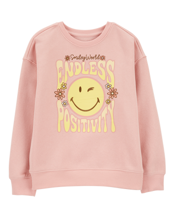 Kid SmileyWorld Pullover Sweatshirt, 