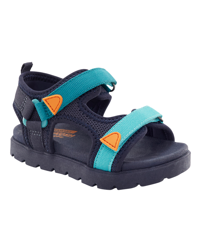 Toddler Boy Athletic Sandals - Navy/Blue, image 1 of 7 slides
