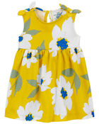 Baby Floral Sleeveless Dress, image 1 of 5 slides