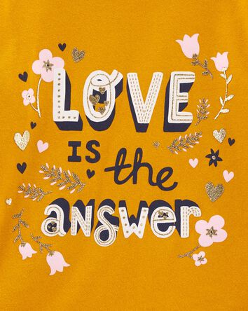 Kid Love Is The Answer Graphic Tee, 