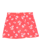 Kid 2-Piece Floral Short-Sleeve Tee & Golf Skort Set - Orange, image 4 of 6 slides