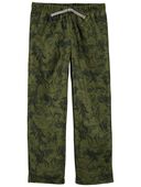 Green - Kid Bear Pull-On Loose Fit Pajama Pants