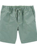 Green - Kid Pull-On Terrain Shorts