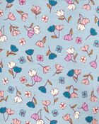 Toddler 2-Piece Gauze Top & Floral Leggings Set Set, image 5 of 8 slides