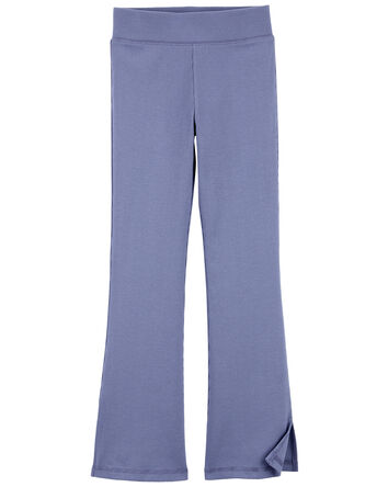 Kid 
High-Rise Ribbed Flare Pants
, 