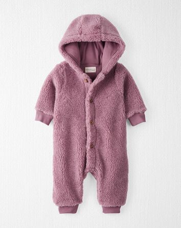 Baby Sherpa Jumpsuit Made with Recycled Materials, 