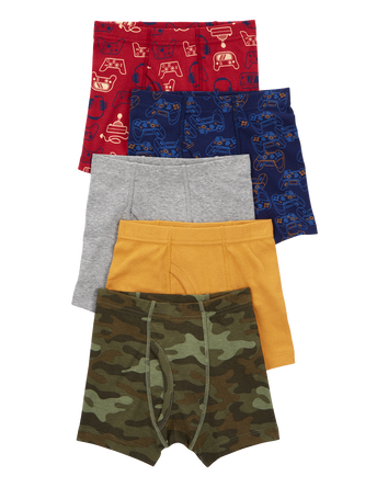 Kid 5-Pack Boxer Briefs Underwear, 