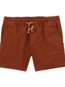 Brown - Toddler Pull-On Terrain Shorts