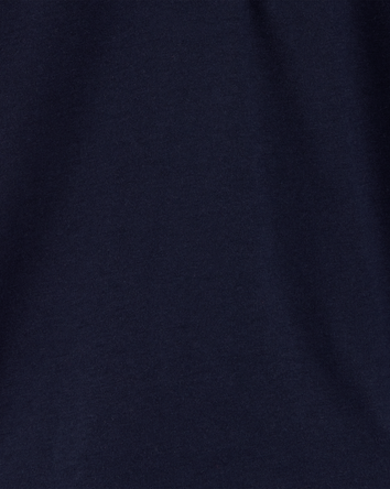 Toddler Pique Uniform Polo Shirt - Navy, 