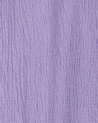 Baby 2-Piece Long-Sleeve Tee & Coverall Set - Purple, image 4 of 6 slides
