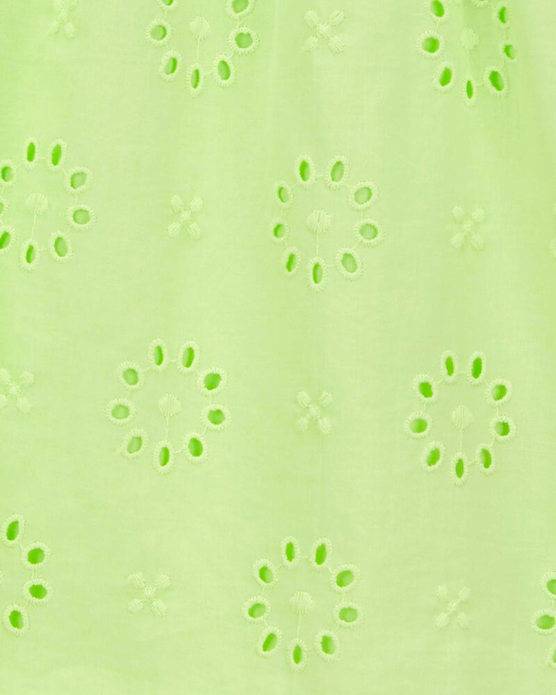 Toddler Eyelet Flutter Dress, image 3 of 4 slides