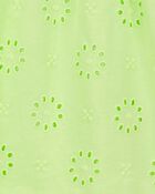 Toddler Eyelet Flutter Dress, image 3 of 4 slides