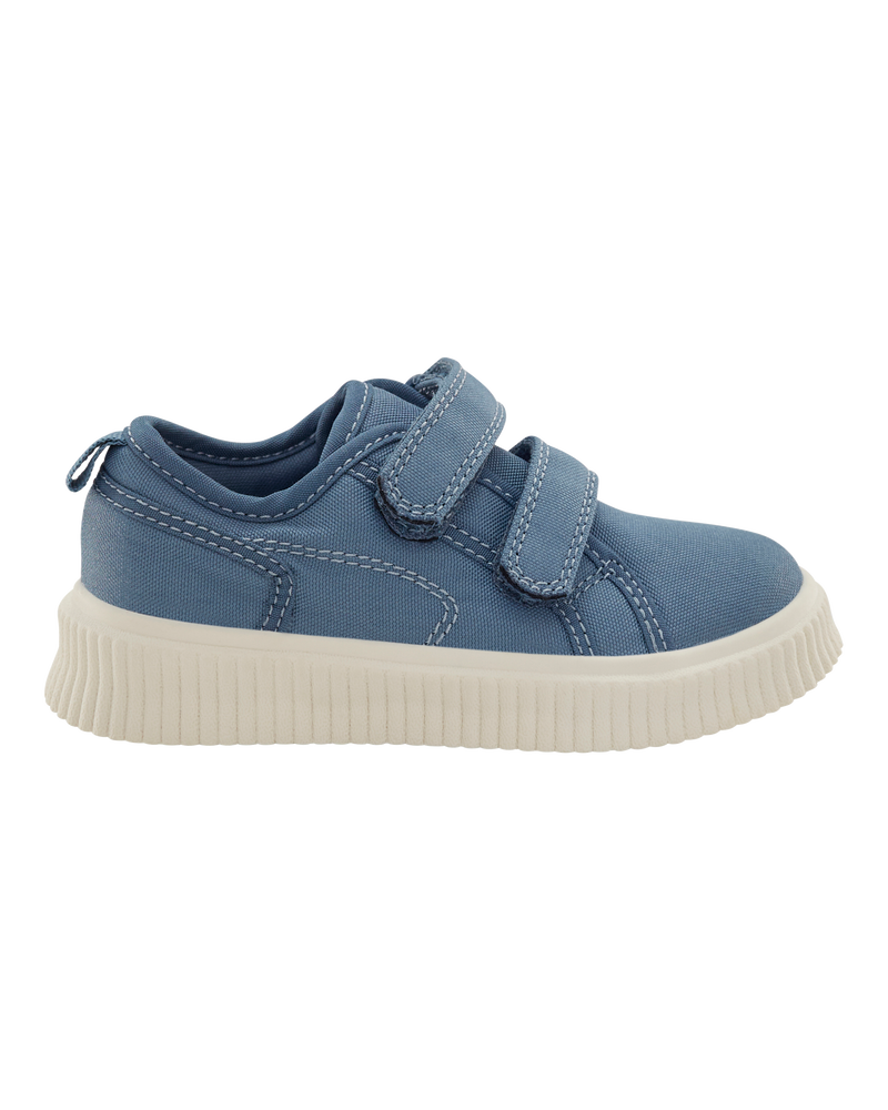 Toddler Canvas Sneakers - Blue, image 2 of 7 slides