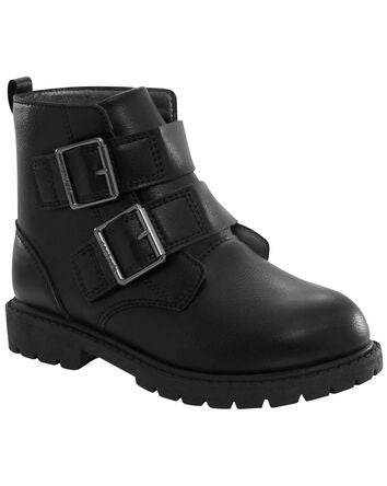 Kid Buckle Boots, 
