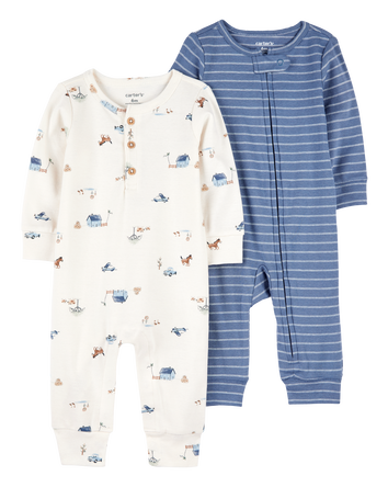 Baby 2-Pack Jumpsuits
, 