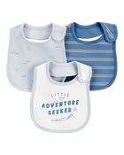 Baby 3-Pack Bibs, image 1 of 3 slides