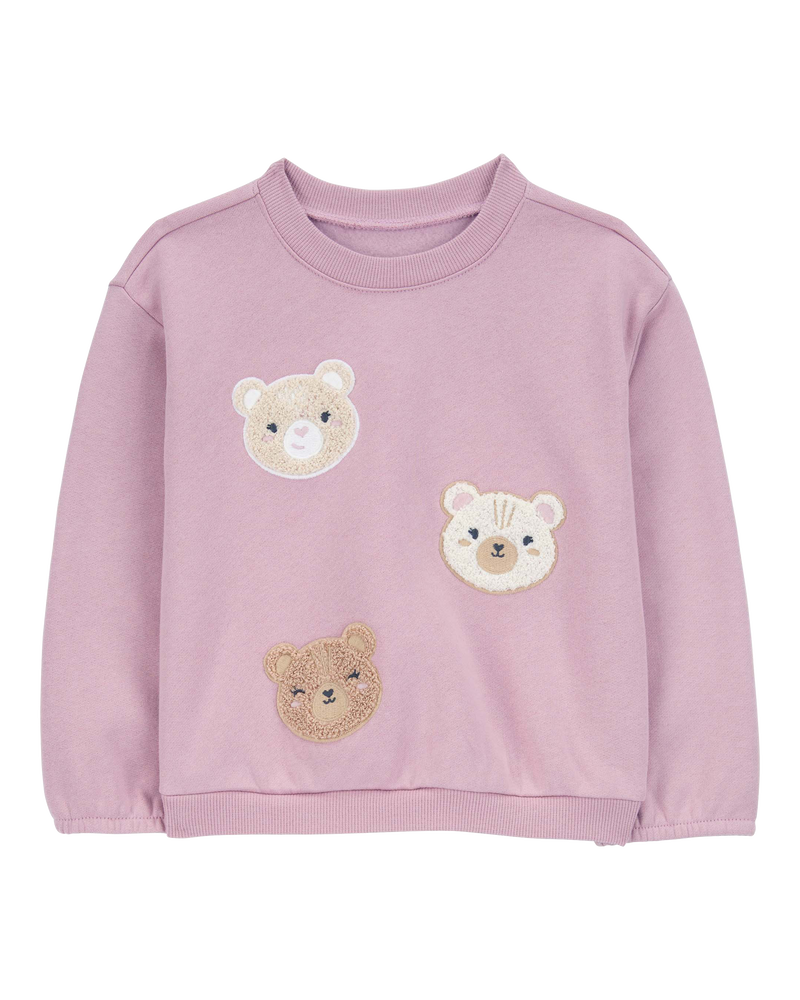 Baby Bear Fleece Sweatshirt, image 1 of 3 slides