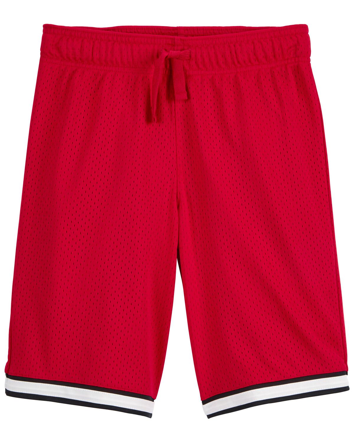Red Kid Sporty Mesh Fan Favorite Shorts