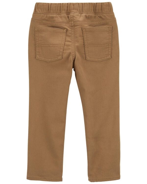 Khaki Toddler PullOn Khaki Pants