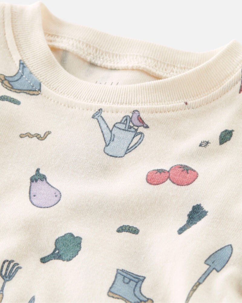 Baby Organic Cotton Pajamas Set, image 2 of 4 slides