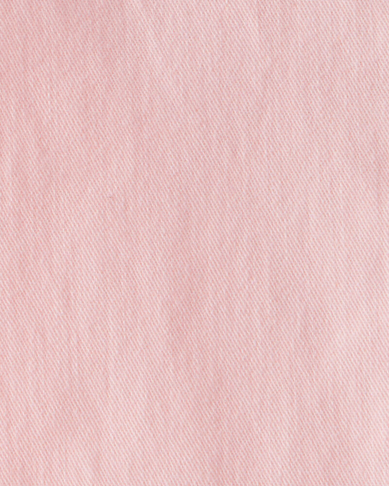 Toddler Girl Cotton Flare Pants - Pink, image 4 of 5 slides