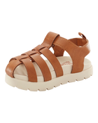 Toddler Casual Sandals - Brown, image 7 of 7 slides