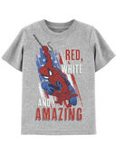 Multi - Toddler Spider-Man 4th Of July Tee