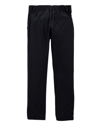 Boys Active Pull-On Uniform Pants - Black, 