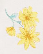 Baby Girl 5-Pack Short-Sleeve Lemon Bodysuits, image 4 of 7 slides