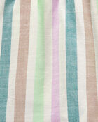 Toddler Striped Pull-On Linen Look-Alike Shorts, image 5 of 6 slides