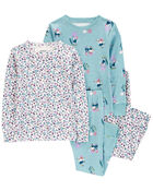 Baby 4-Piece Fairy 100% Snug Fit Cotton Pajamas, image 1 of 5 slides