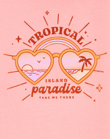 Kid Tropical Paradise Graphic Tee, 