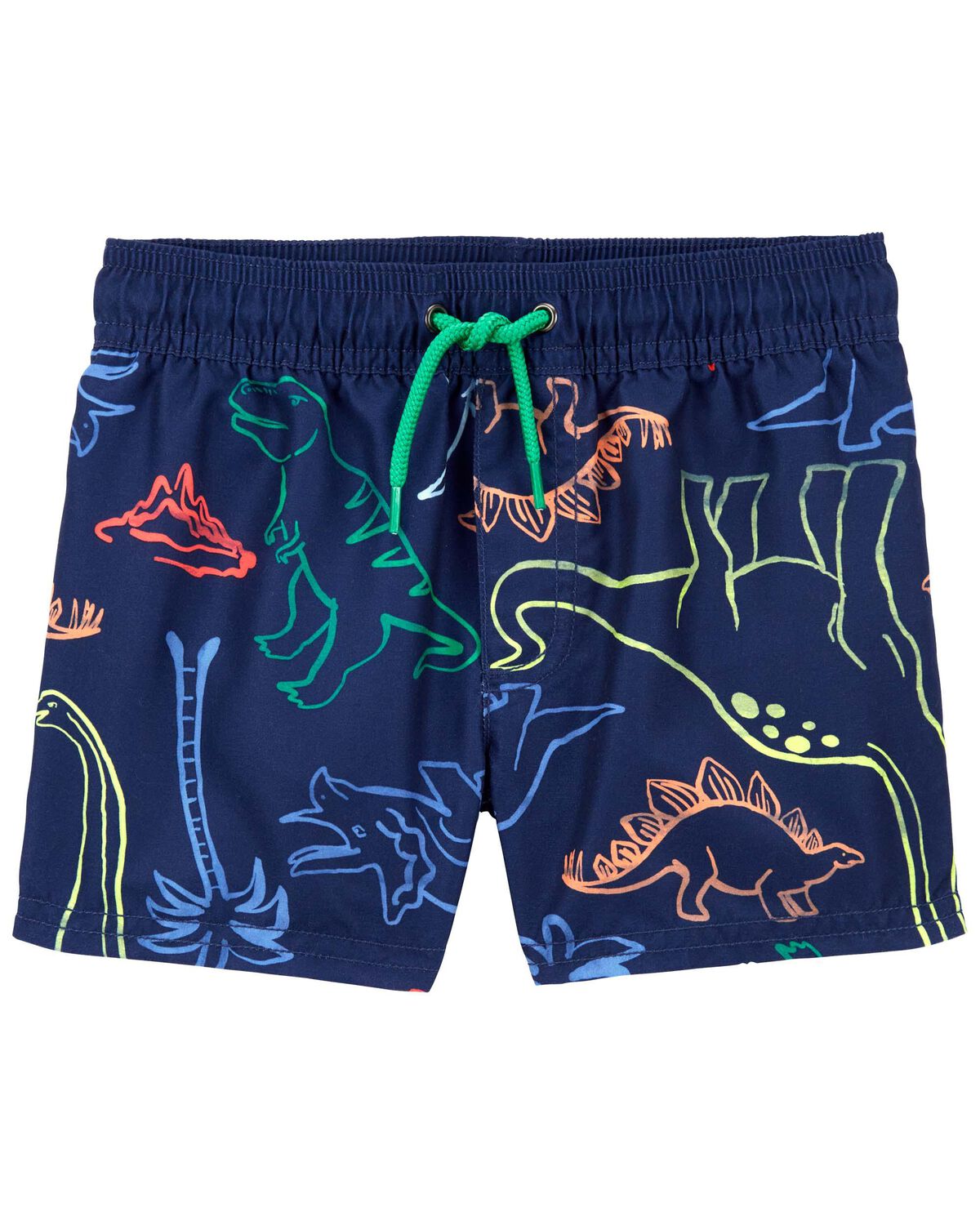 Multi Toddler Dinosaur Swim Trunks