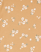 Baby 5-Pack Floral Short-Sleeve Cotton Bodysuits, image 4 of 7 slides