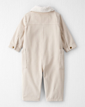 Baby Organic Cotton Corduroy Romper, 